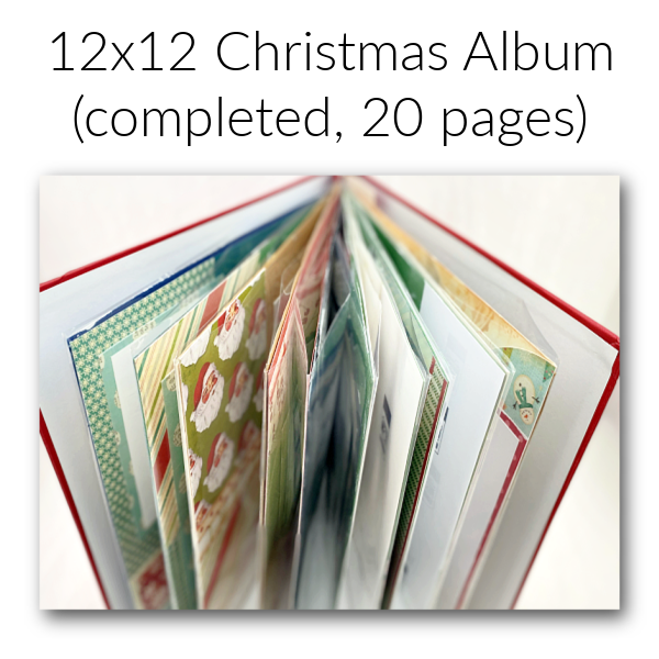 Christmas Scrapbook Album 12x12  Christmas Scrapbook Albums 12x12